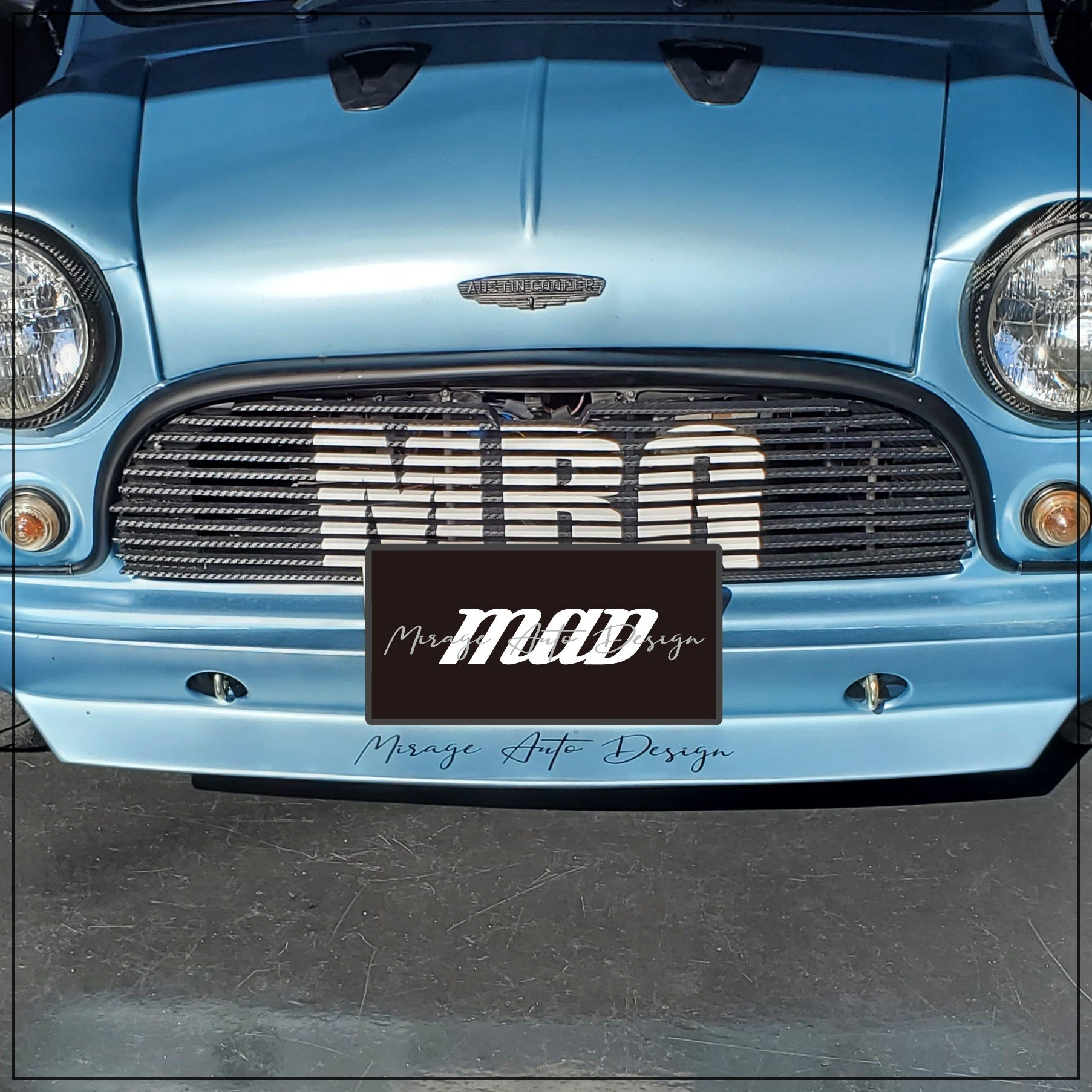 ROVER MINI - Carbon Front Lip Spoiler / ローバーミニ - カーボンフロントリップスポイラー – Mirage  Auto Design